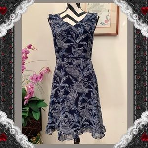 Tommy Hilfiger Ruffle Fit&Flare Print Dress